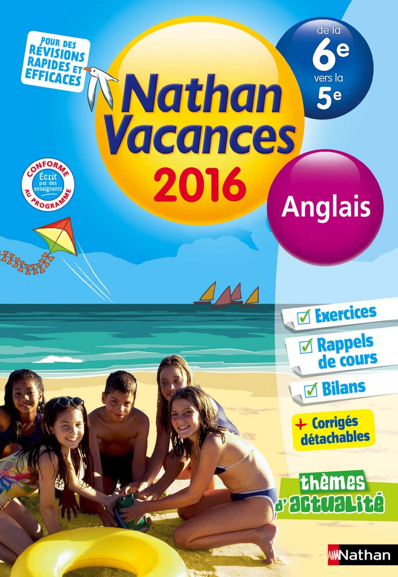 Cahier de Vacances 2016 Collège Monomatière Anglais 6è/5è Professional & Reference Books