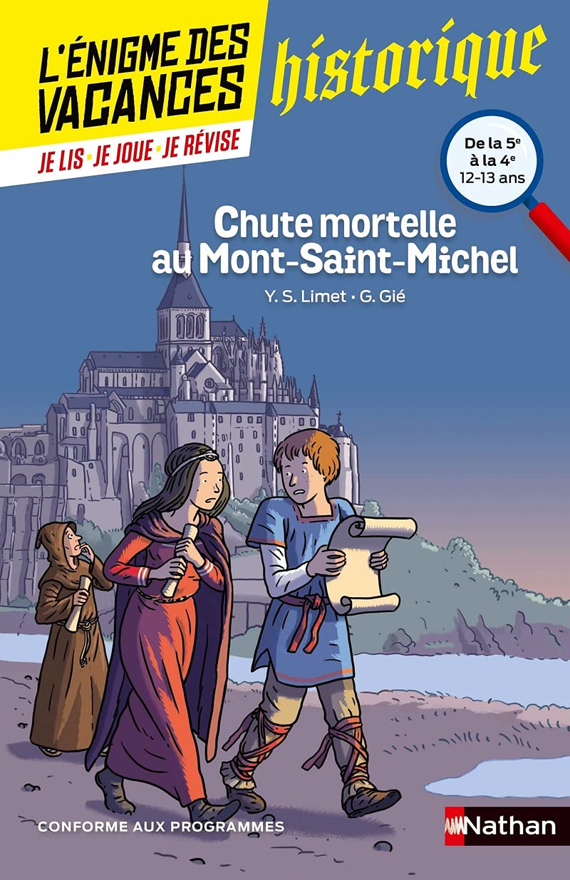L'énigme des vacances de la 5e à la 4e - Chute mortelle au Mont-Saint-Michel Professional & Reference Books