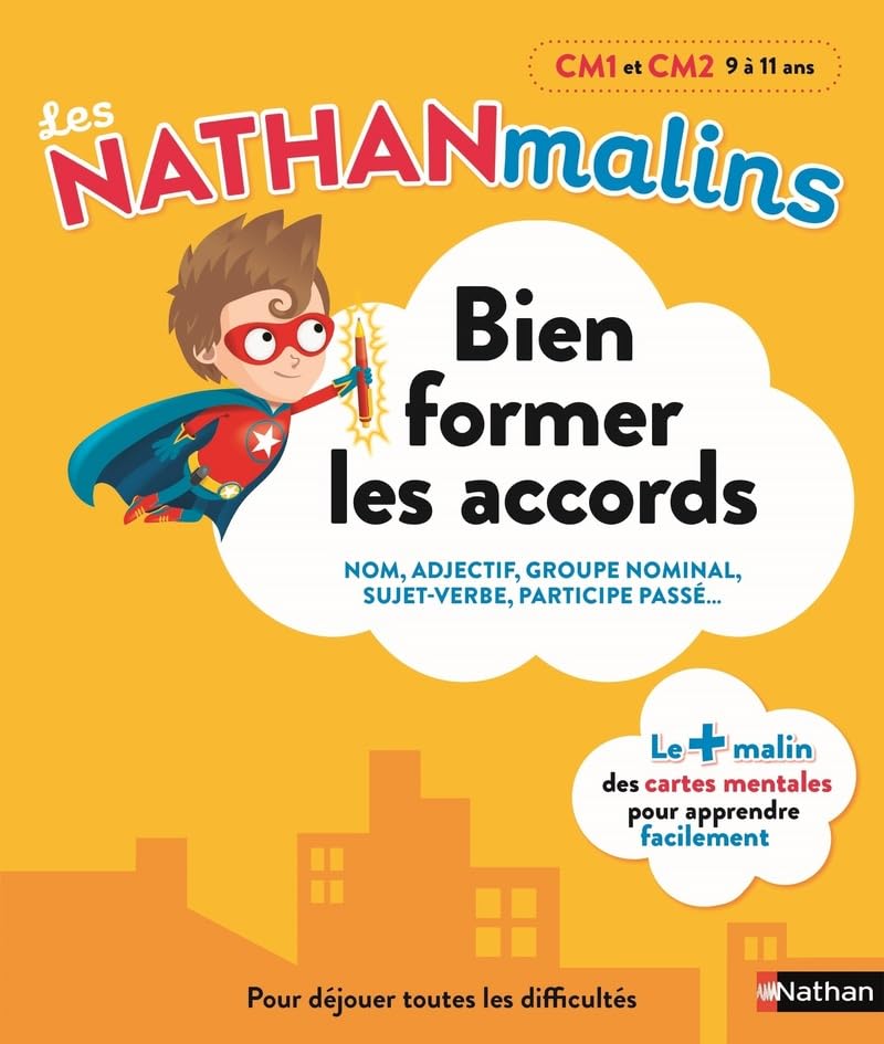 Français : bien former les accords au CM1 et CM2 - Nathan Malins 9/11 ans: CM1 - CM2 book