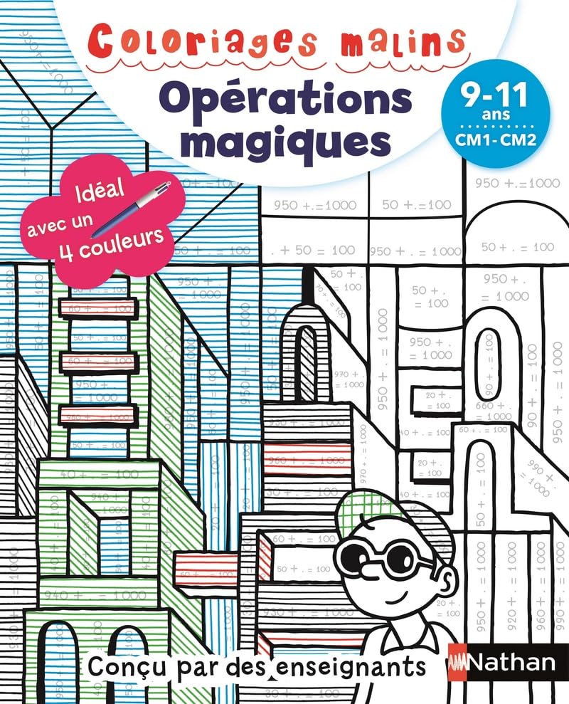 Coloriages magiques Primaire - Pour apprendre les opérations en coloriant - CM1/CM2 - 9/11 ans book