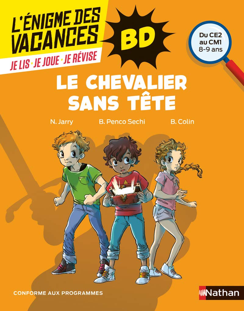 Enigme des vacances BD - Le chevalier sans tête - CE2/CM1 book
