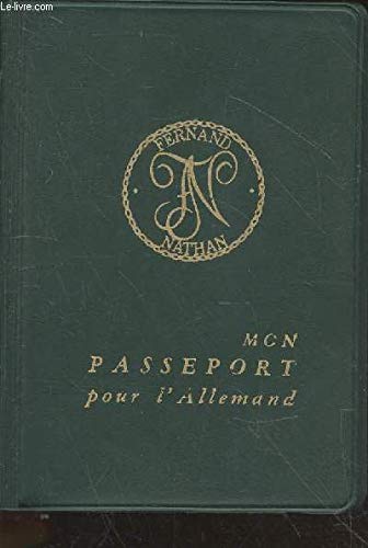 Mon passeport pour l'Allemand Books