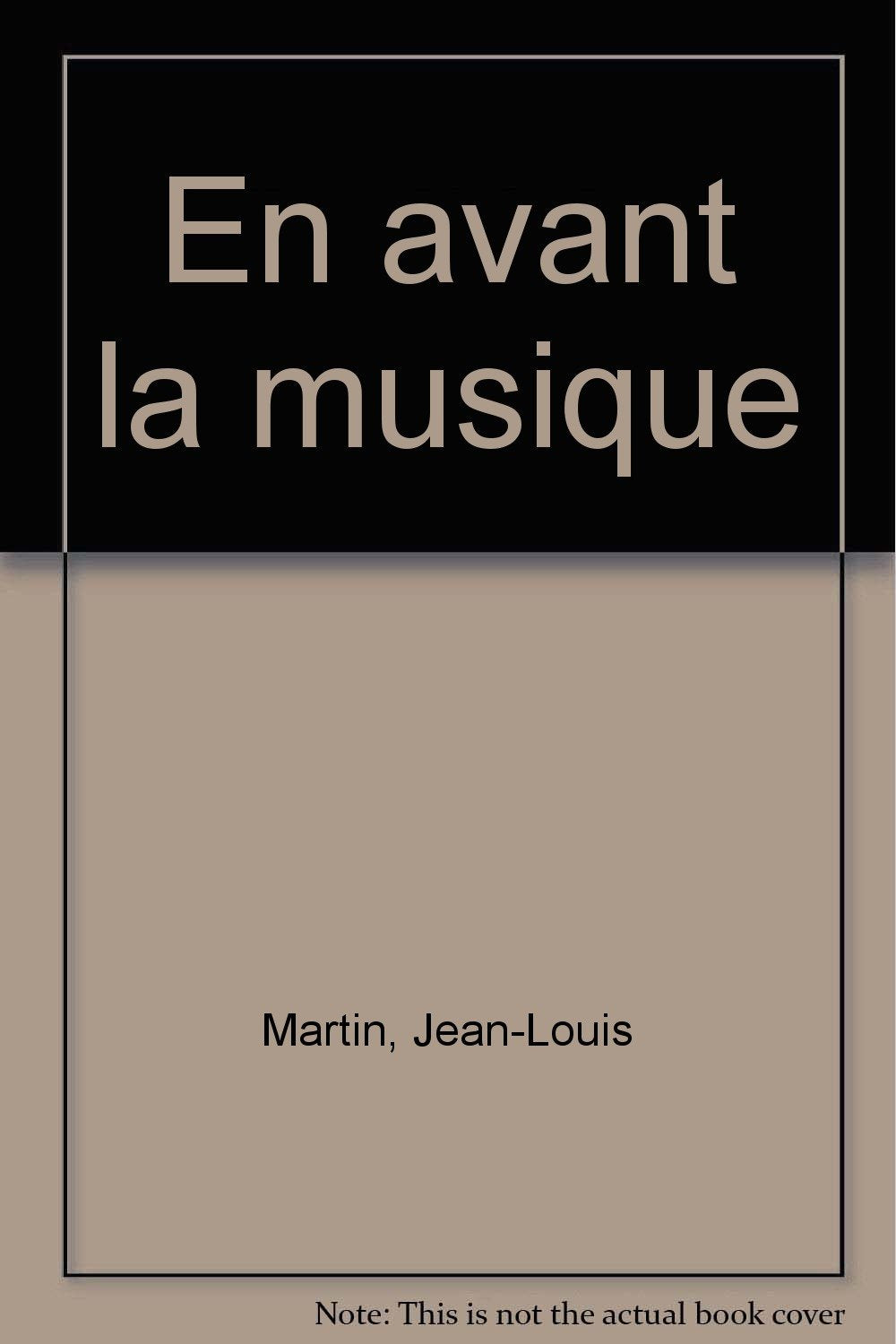 En avant la musique book
