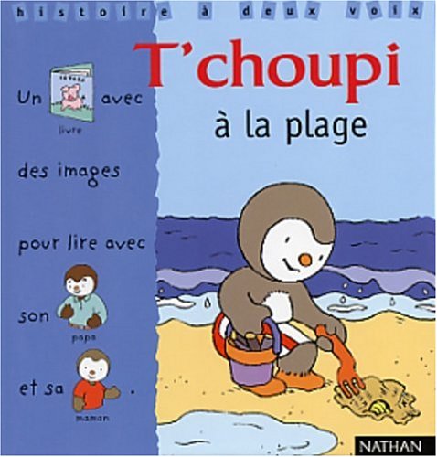 T'choupi à la plage book