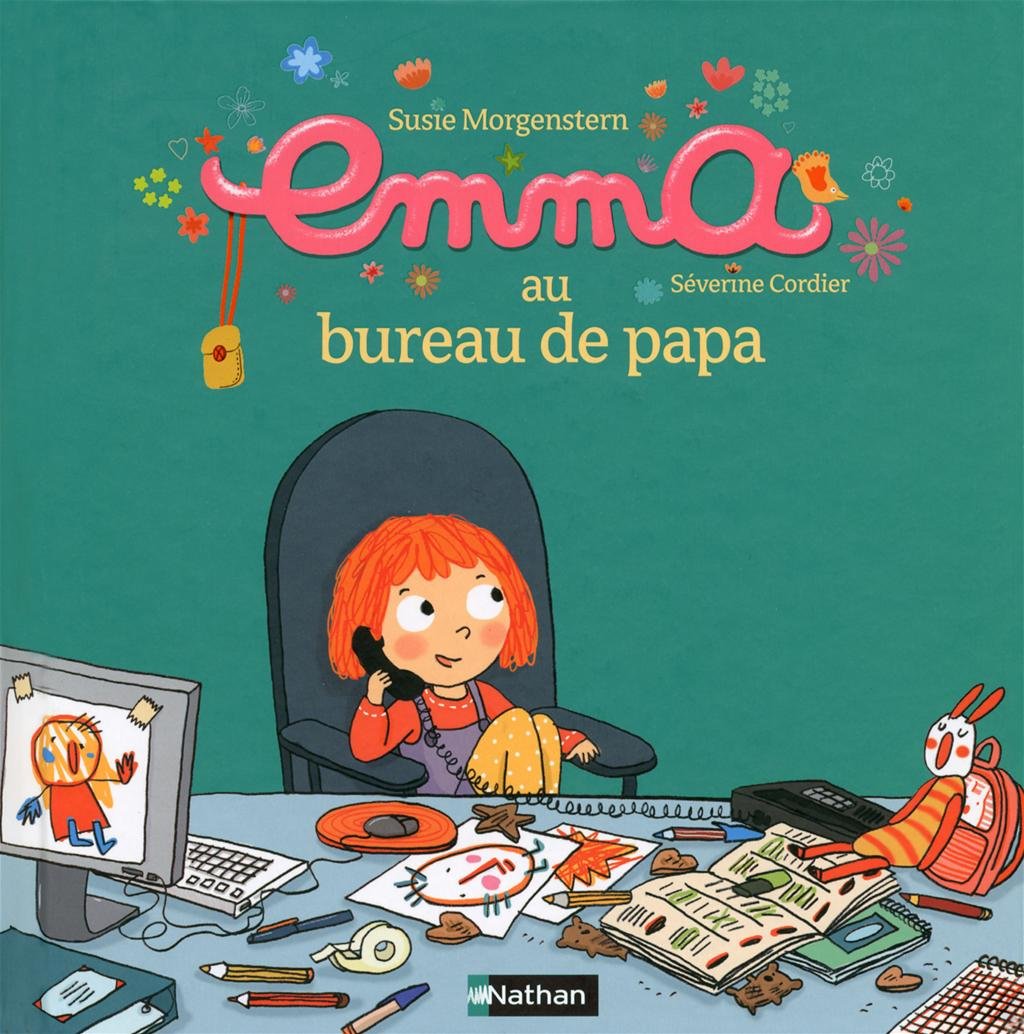 Emma au bureau de papa book
