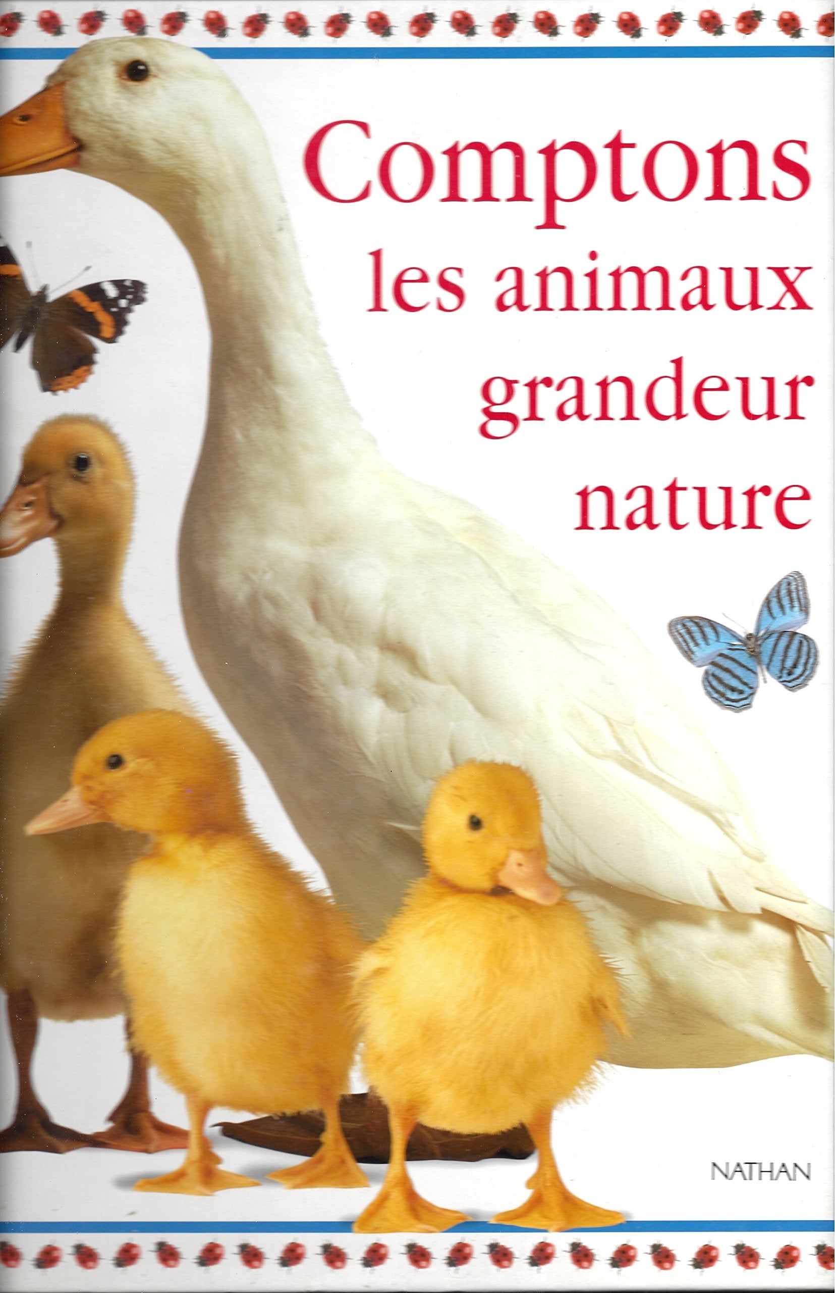 Comptons les animaux grandeur nature Books