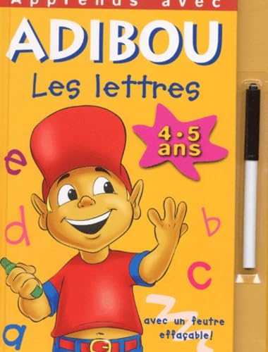 Apprends avec Adibou les lettres (1 livre + 1 feutre effaçable) book