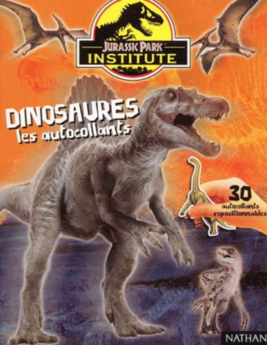 Jurassik Park, dinosaures : les autocollants Books
