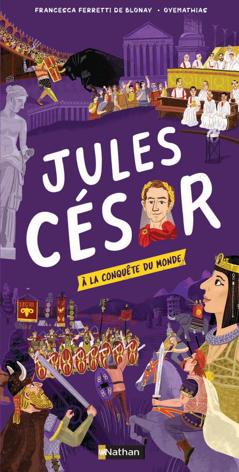 Les cartes de l'Histoire : Jules César - Documentaire dès 9 ans book