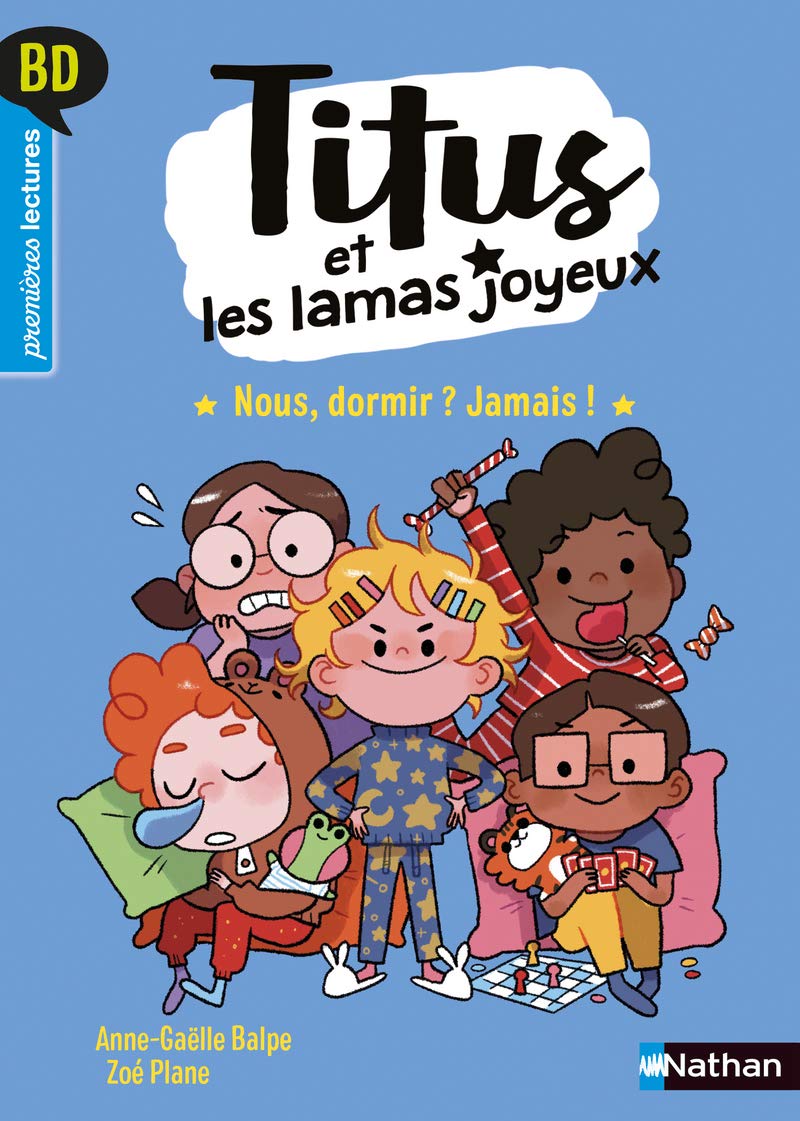 Titus et les lamas joyeux - Nous, dormir ? Jamais ! (4) Manga