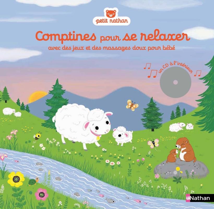 Comptines pour se relaxer: jeux et massages doux pour bébé + CD Non-fiction