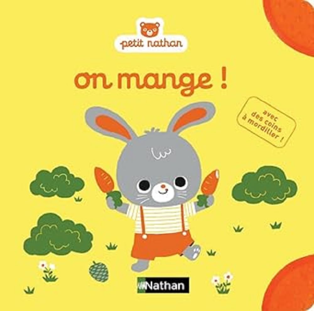 On mange !: Avec des coins à mordiller ! Non-fiction