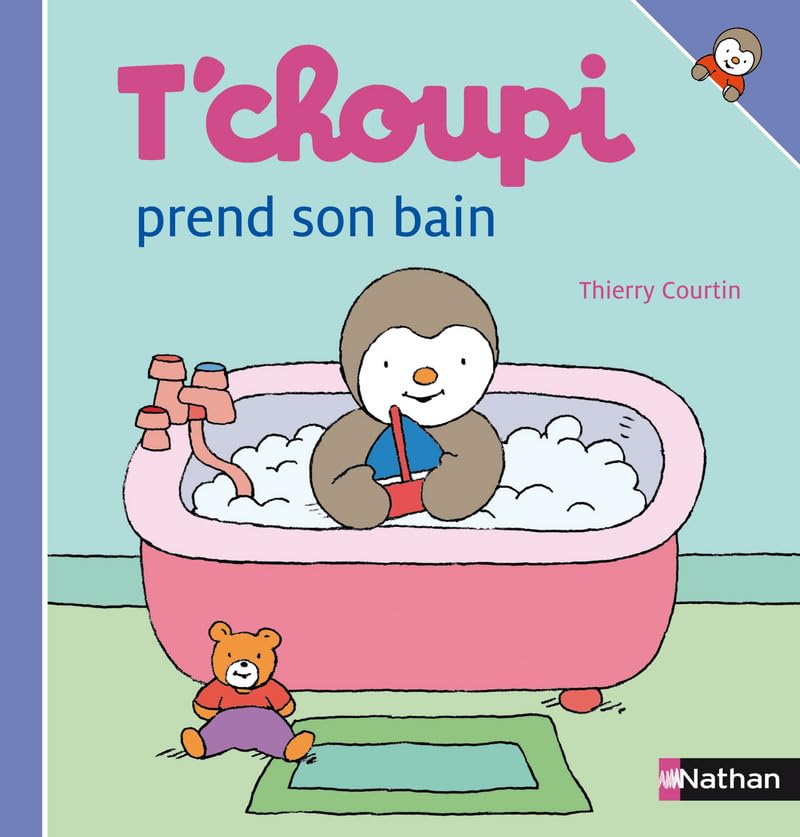 T'choupi prend son bain Contemporary literature