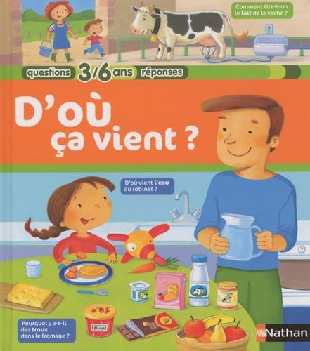 Pack 3 questions-réponses 3/ 6 ans: D'où ça vient ? ; Le corps humain ; La Terre book