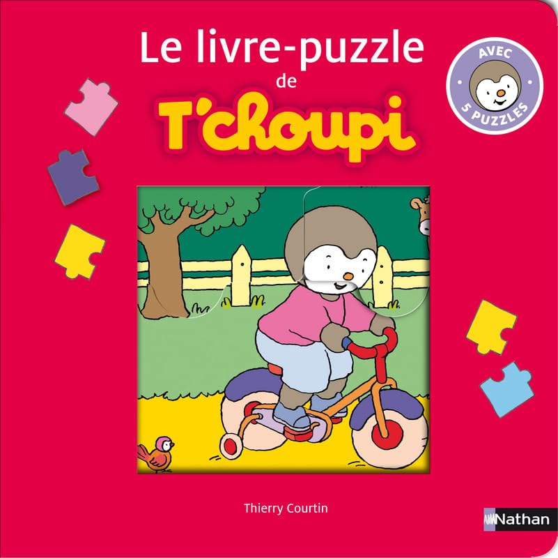 Le livre puzzle de T'choupi - Dès 2 ans: 3 pièces book