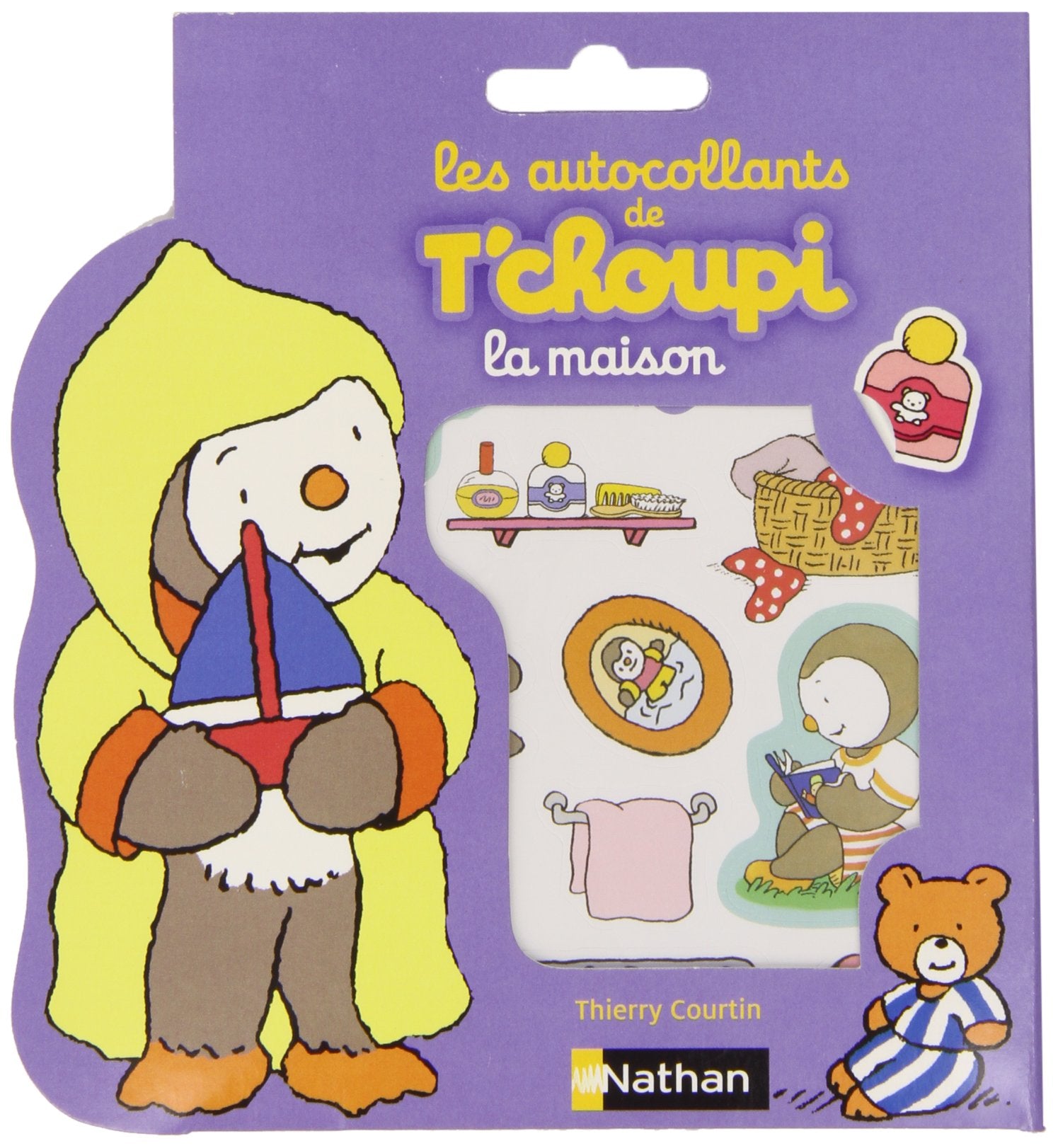 Les autocollants de T'choupi - Dès 2 ans: La maison book