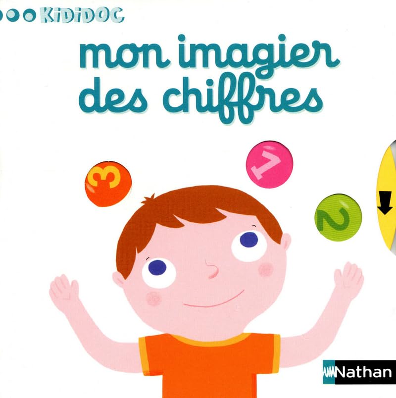 Numéro 12 Mon imagier des chiffres Imagiers Kididoc Non-fiction