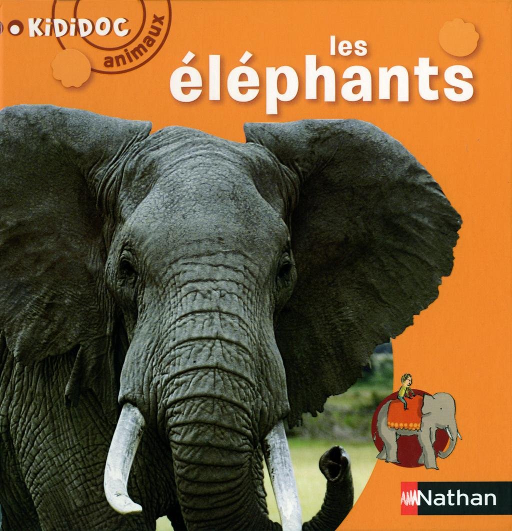 Numéro 6 Les Eléphants - Kididoc animaux (06) Non-fiction