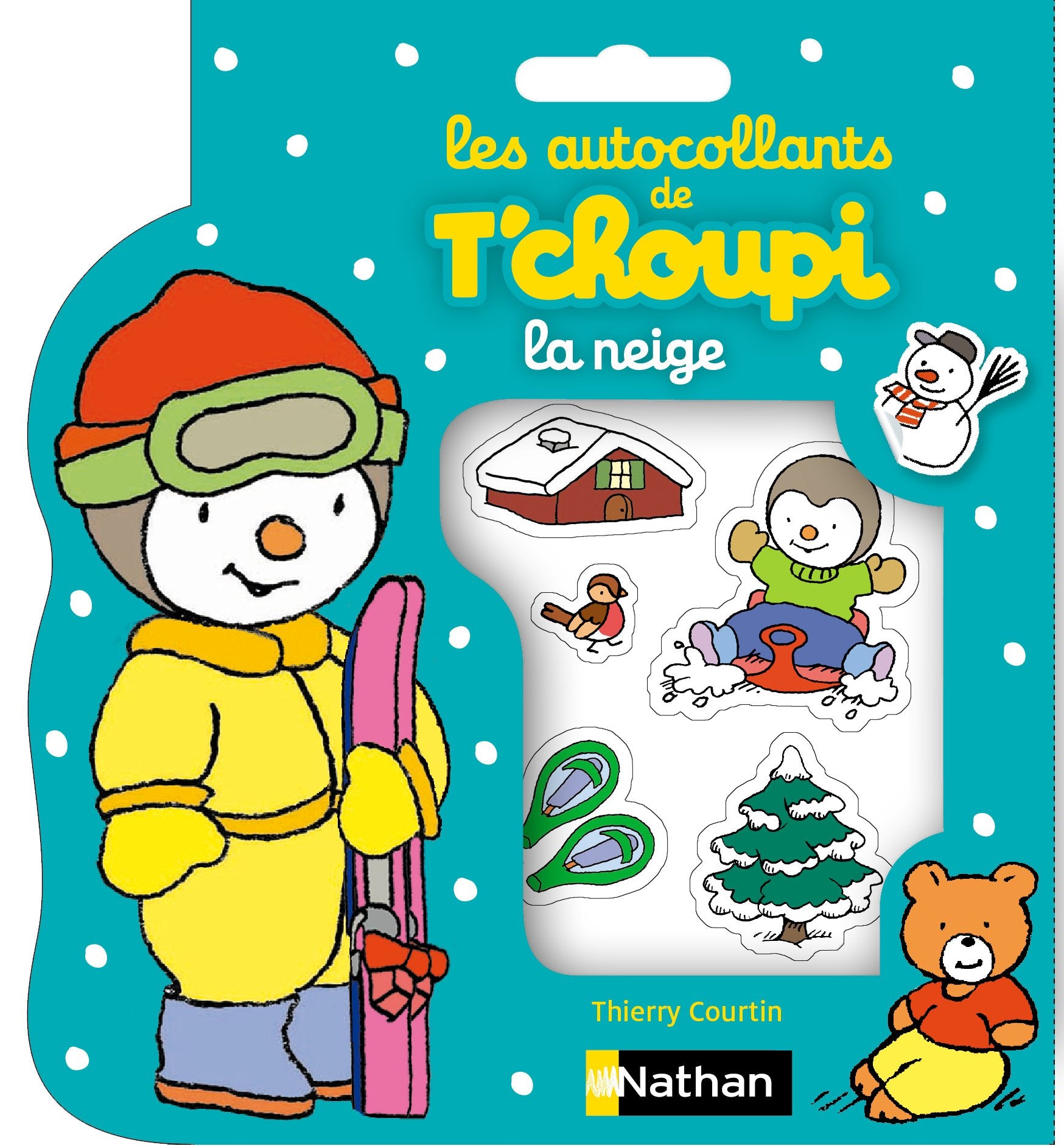 Les autocollants de T'choupi: La neige book