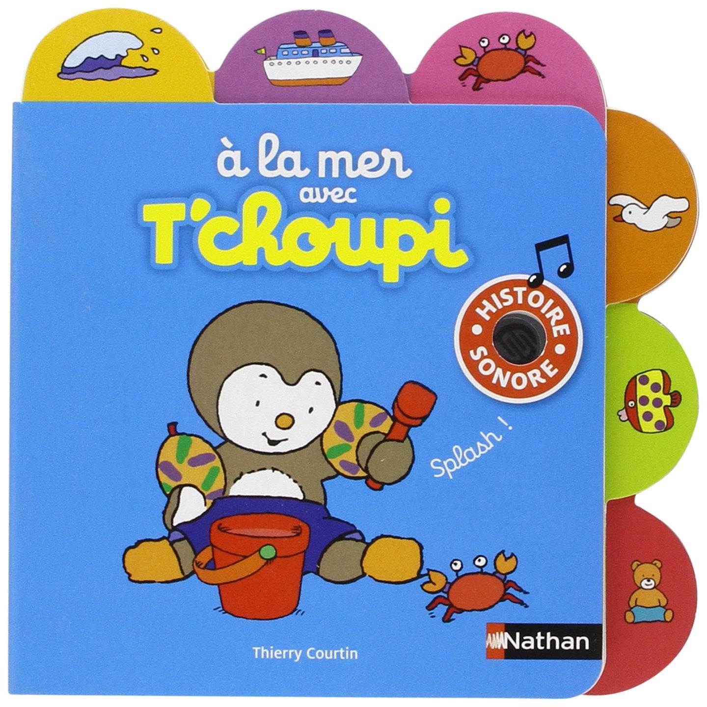 Numéro 3 - A la mer avec T'choupi (3) Non-fiction