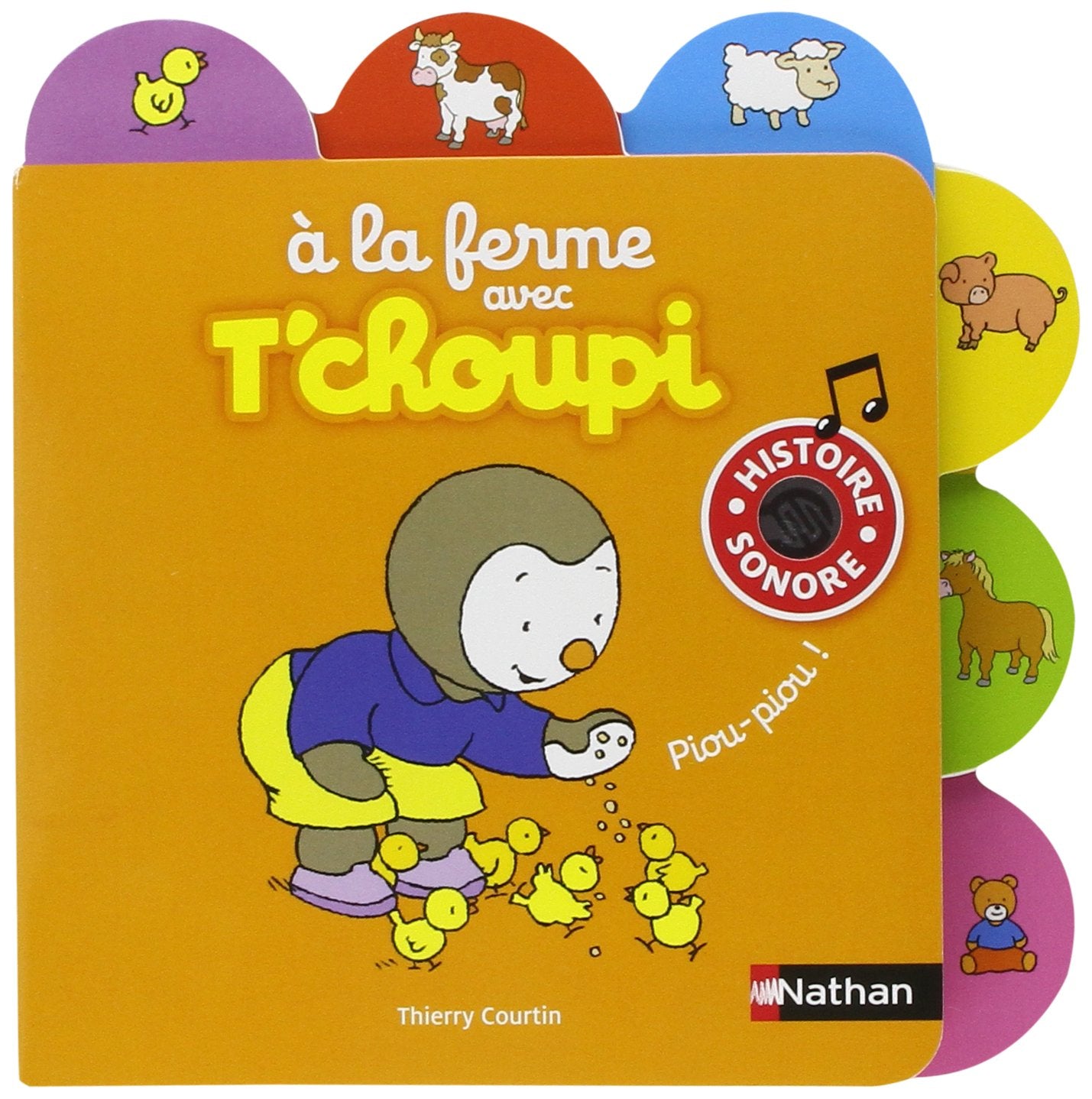 Numéro 1 - A la ferme avec T'choupi (1) Non-fiction