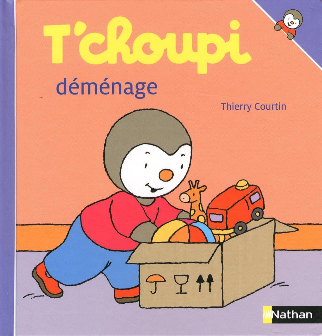 T'choupi: T'choupi demenage Contemporary literature