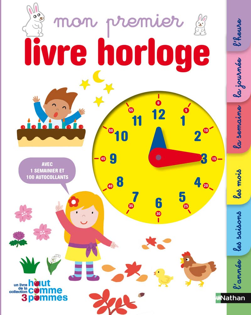 Mon premier livre-horloge book