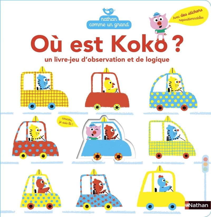 Où est Koko ? Un livre-jeu d'observation et de logique Non-fiction