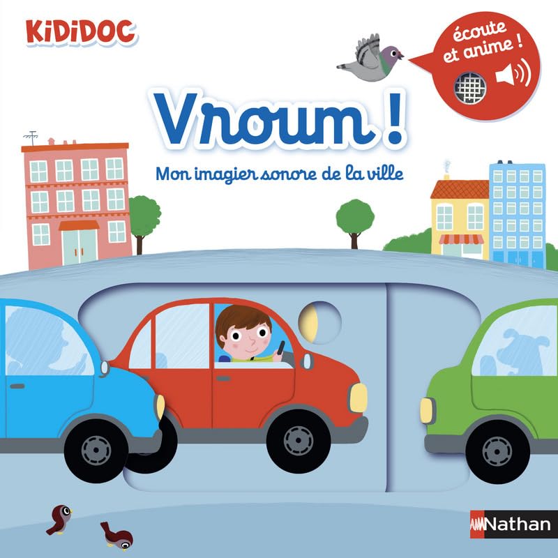 Vroum ! Mon imagier sonore de la ville (01) book