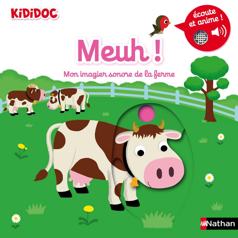 Meuh ! Mon imagier sonore et animé de la ferme - Kididoc (04) book