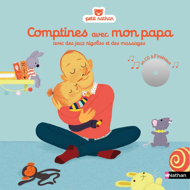 Comptines avec mon papa - Livre CD - Dès 6 mois book
