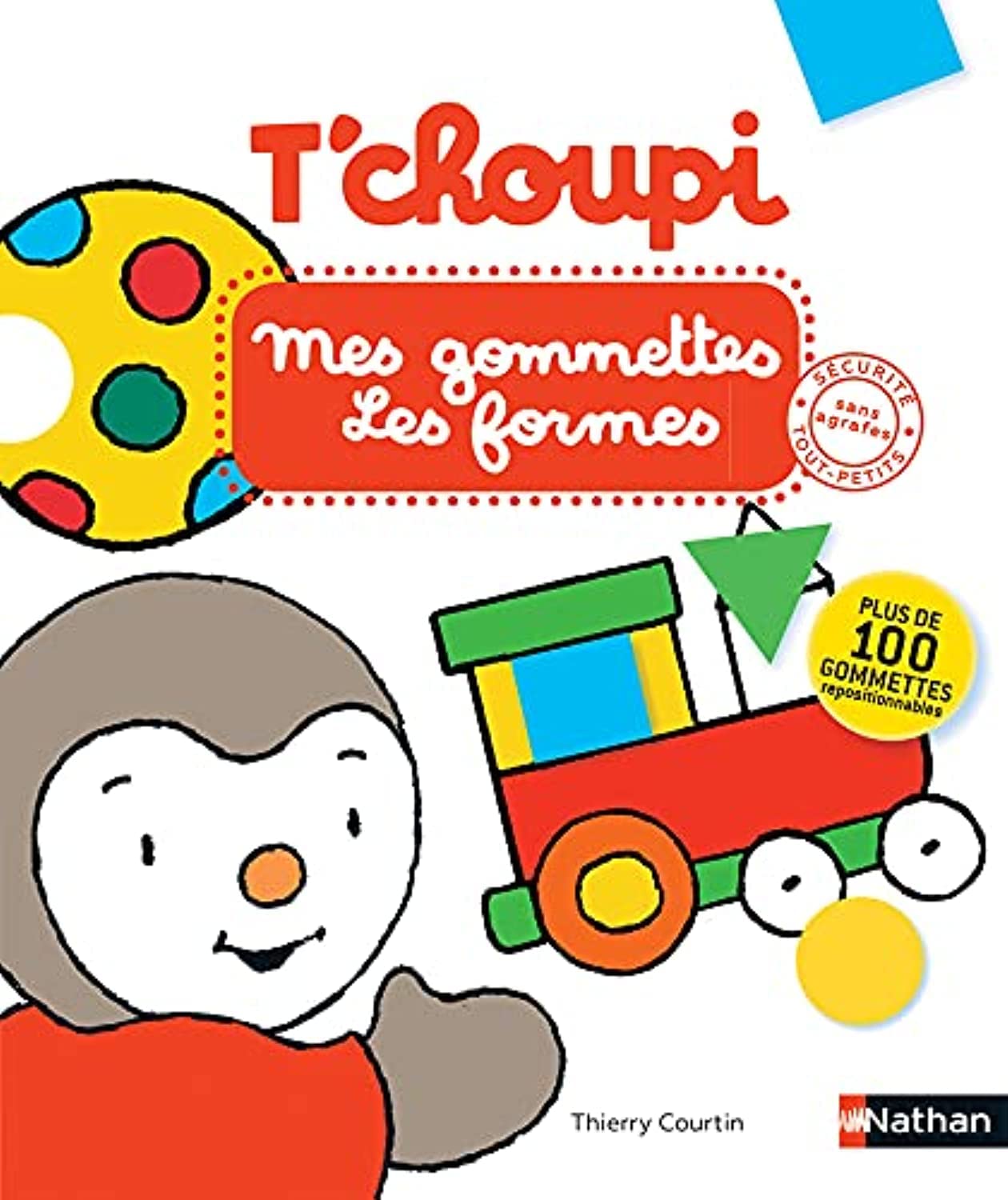 T'choupi mes gommettes Les formes: Avec plus de 100 gommettes repositionnables Hobbies & Crafts