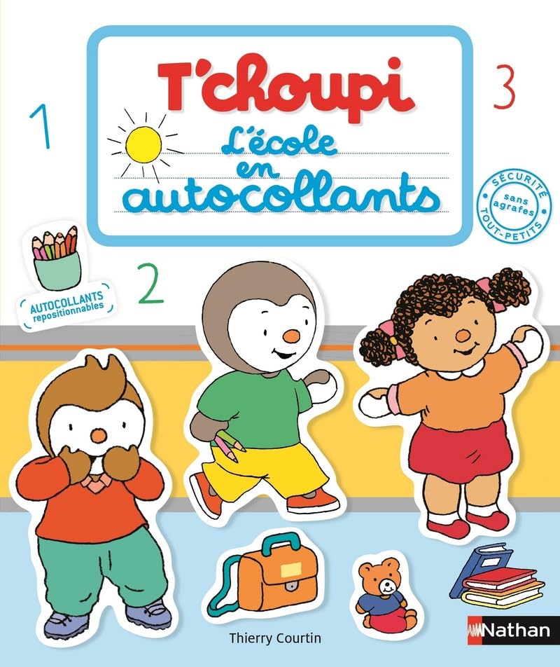 L'école en autocollants - Dès 2 ans book