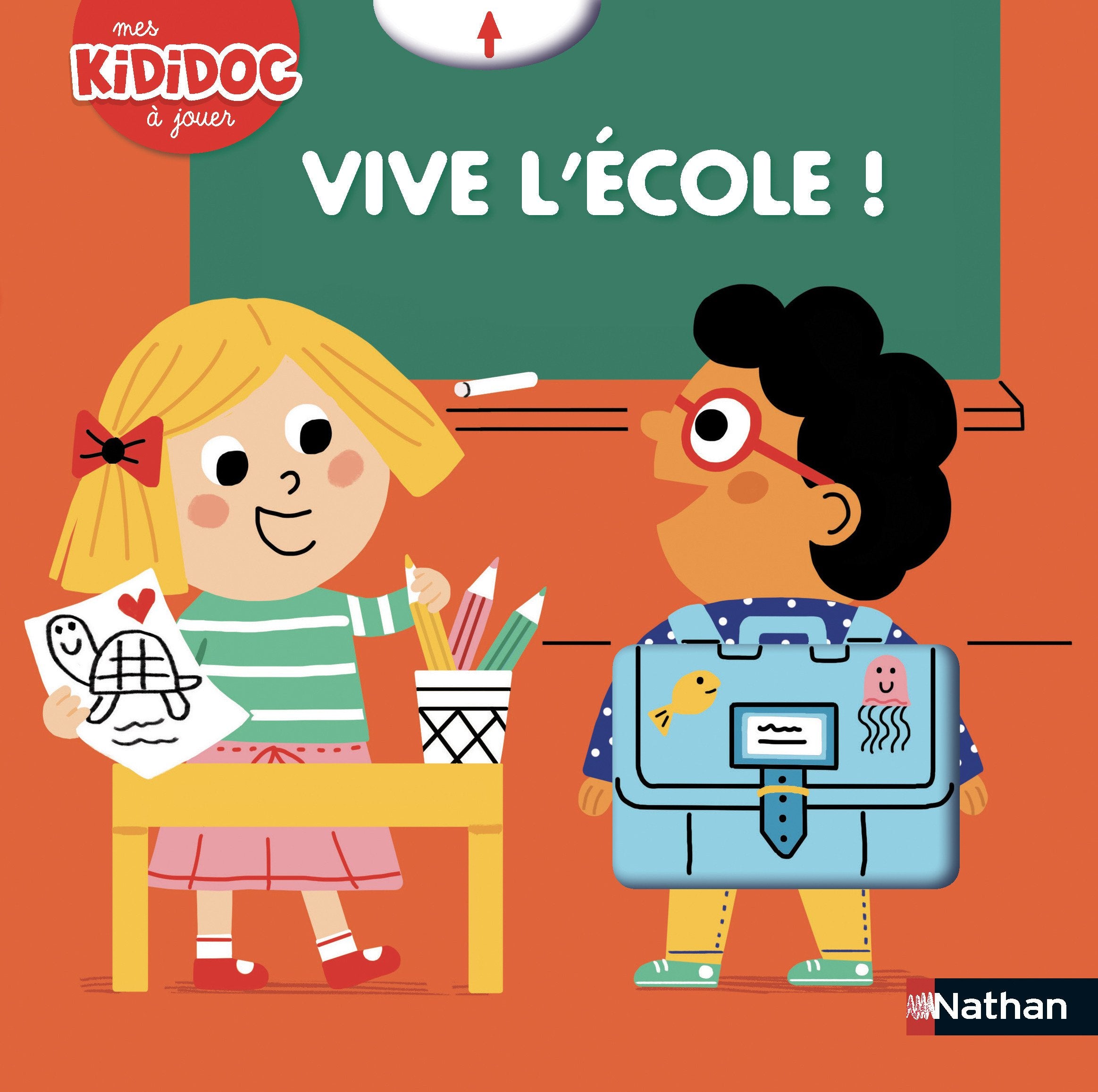 Vive l'école ! Livre animé Kididoc - Dès 2 ans book