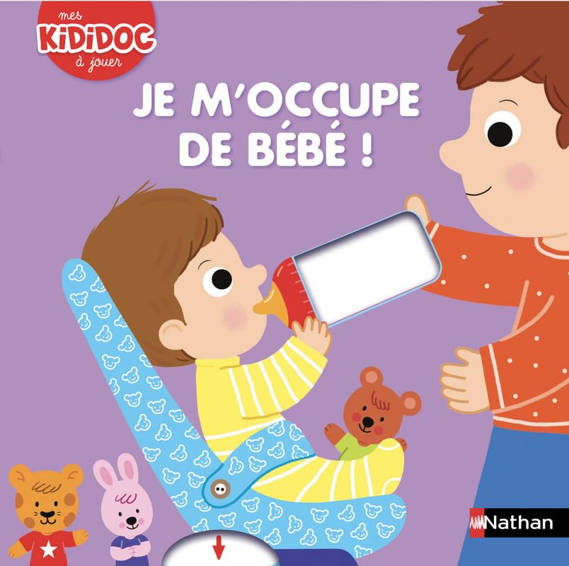 Je m'occupe de bébé ! Livre animé Kididoc - Dès 2 ans book