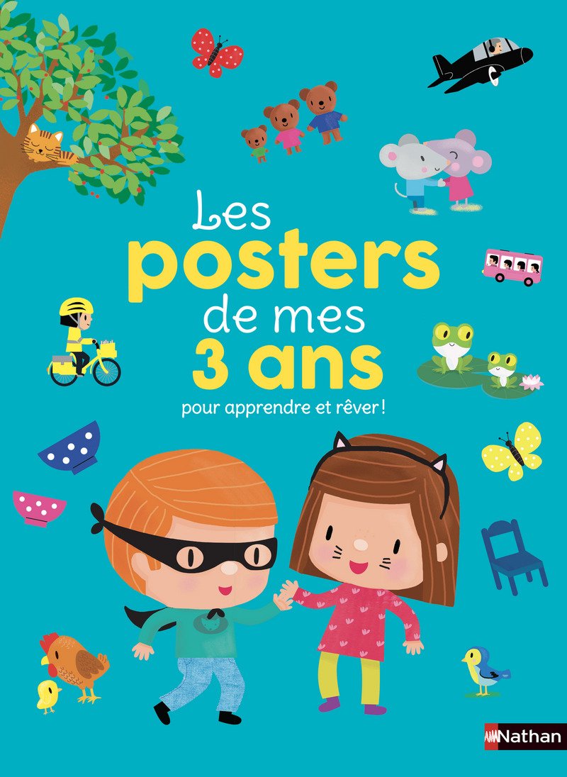 Les posters de mes 3 ans pour apprendre et rêver book