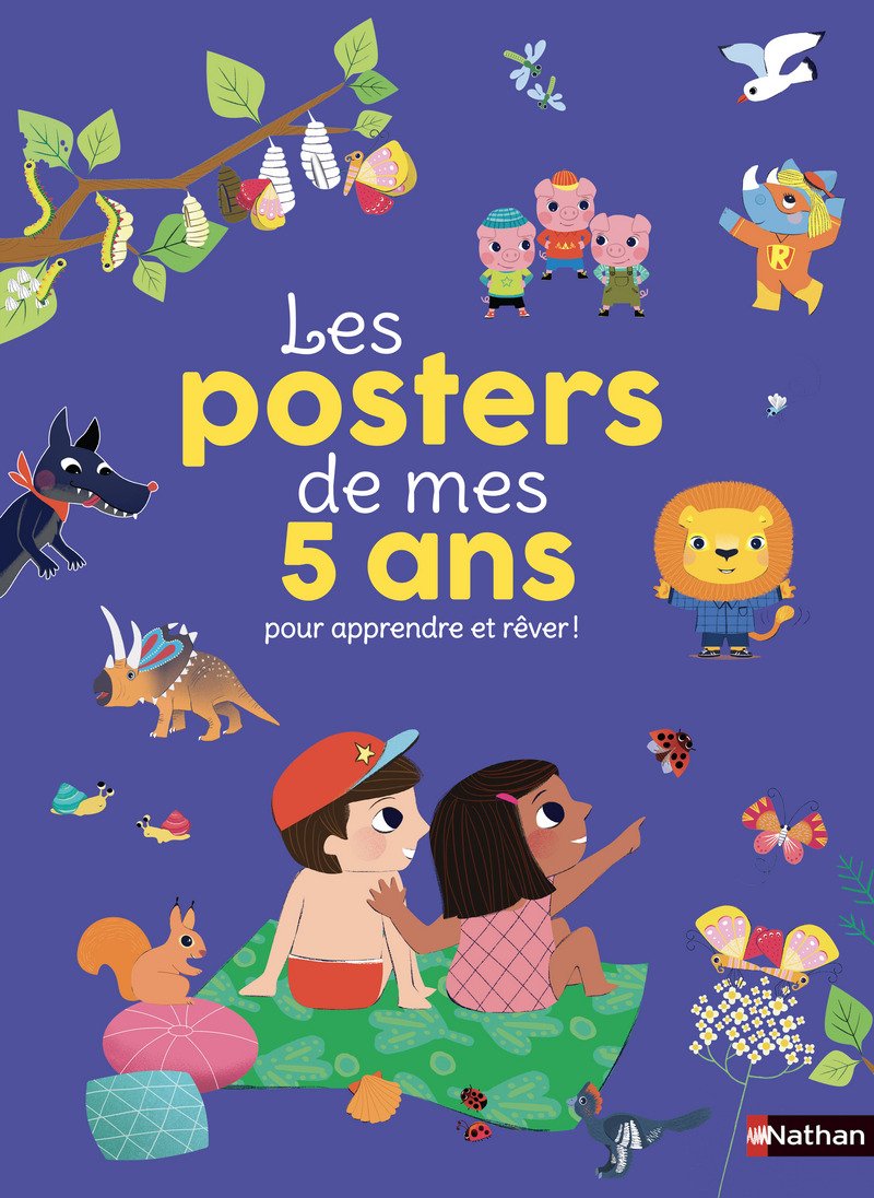 Les posters de mes 5 ans pour apprendre et rêver ! book