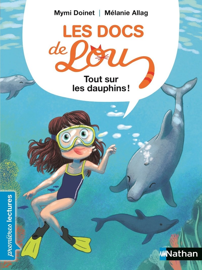 Les docs de Lou : tout sur les dauphins - Lecture CP niveau 1 - Dès 6 ans book