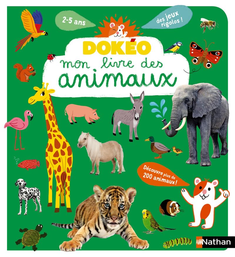 Mon livre des animaux - Dokéo -2 à 5 ans book