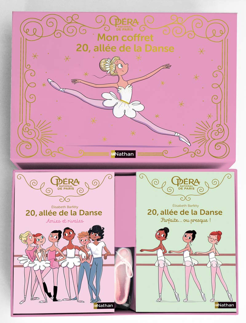 Mon coffret 20, allée de la Danse: Avec 2 tomes de la série et un porte-clés chausson de danse Opéra de Paris Books