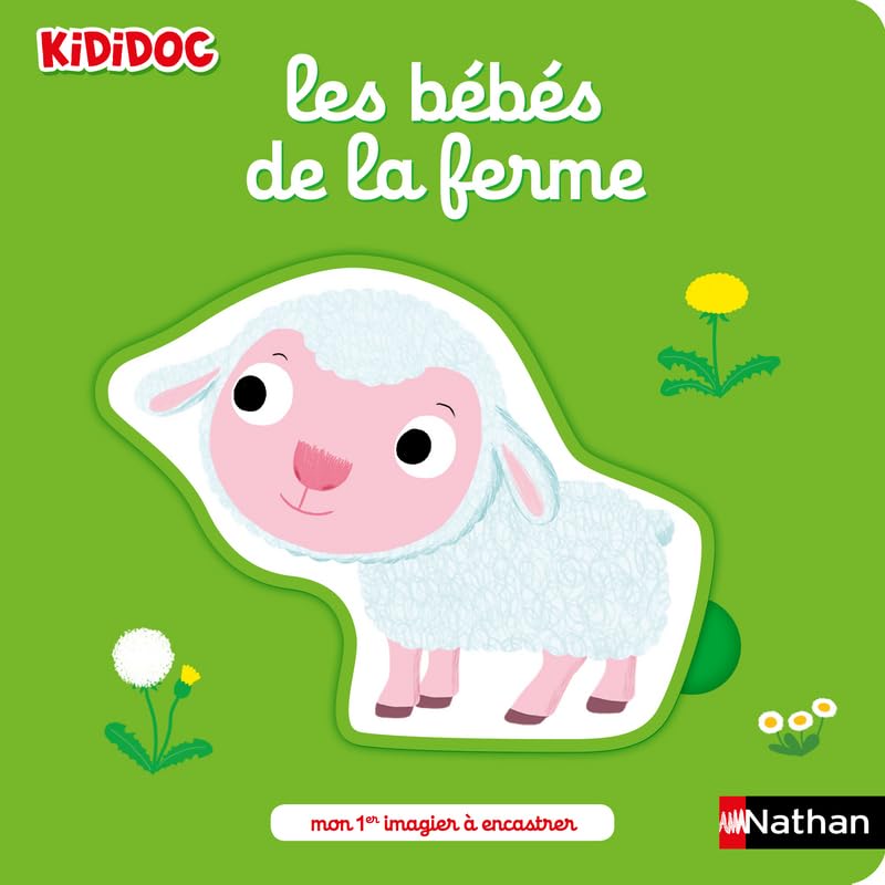 Les bébés de la ferme - Mon imagier à encastrements - Kididoc dès 1 an (1) book