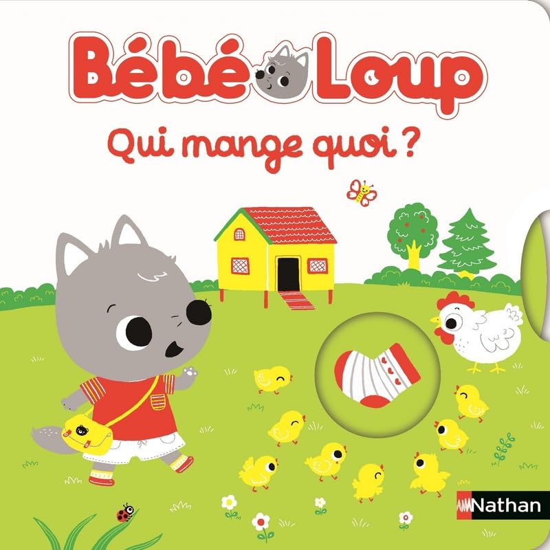 Bébé Loup Qui mange quoi ? Non-fiction
