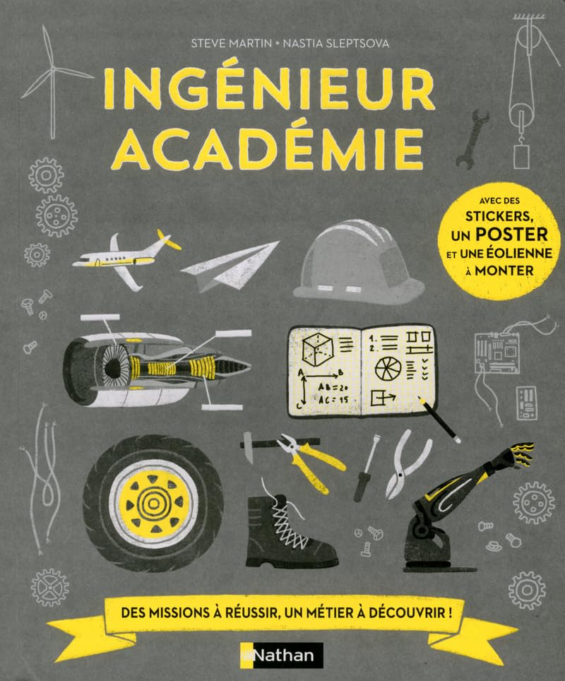 Ingénieur académie - Dès 7 ans book