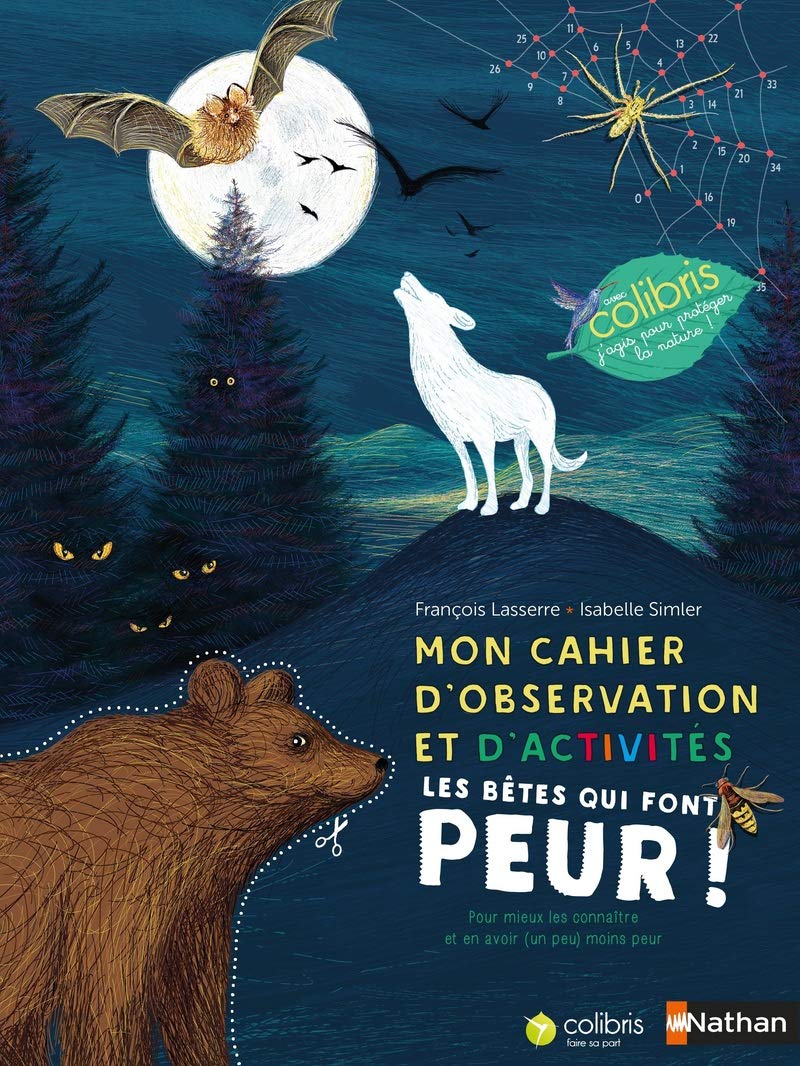 Mon cahier d'observation et d'activités - Les bêtes qui font peur ! Parents & Children