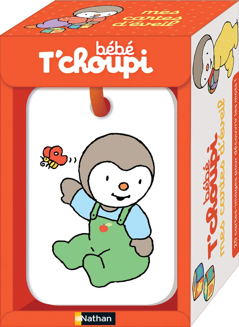 Mes cartes d'éveil Bébé T'choupi: Avec 20 cartes-images pour découvrir les mots ! Non-fiction