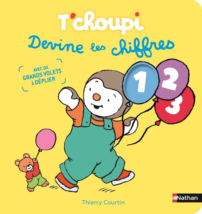 T'choupi devine les chiffres - Dès 2 ans book