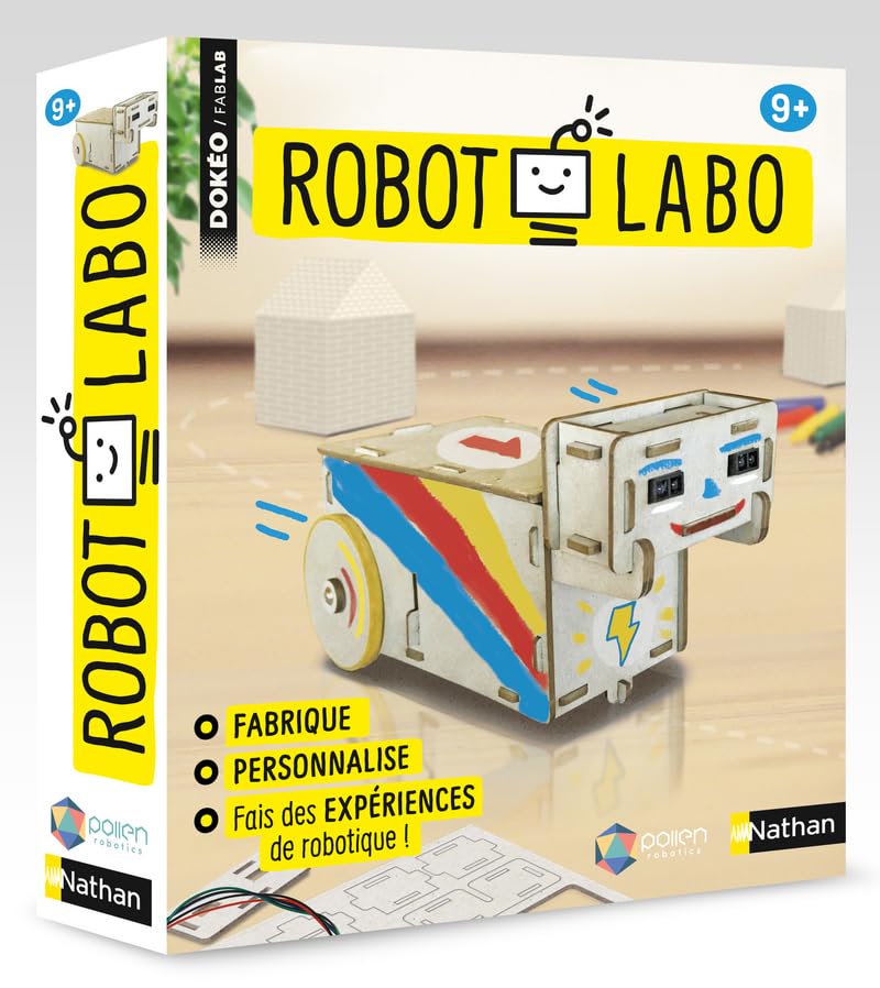 Robot labo : Fabrique et programme ton robot sans ordinateur: Pour apprendre les bases de la robotique sans ordinateur Tiptoi & Games
