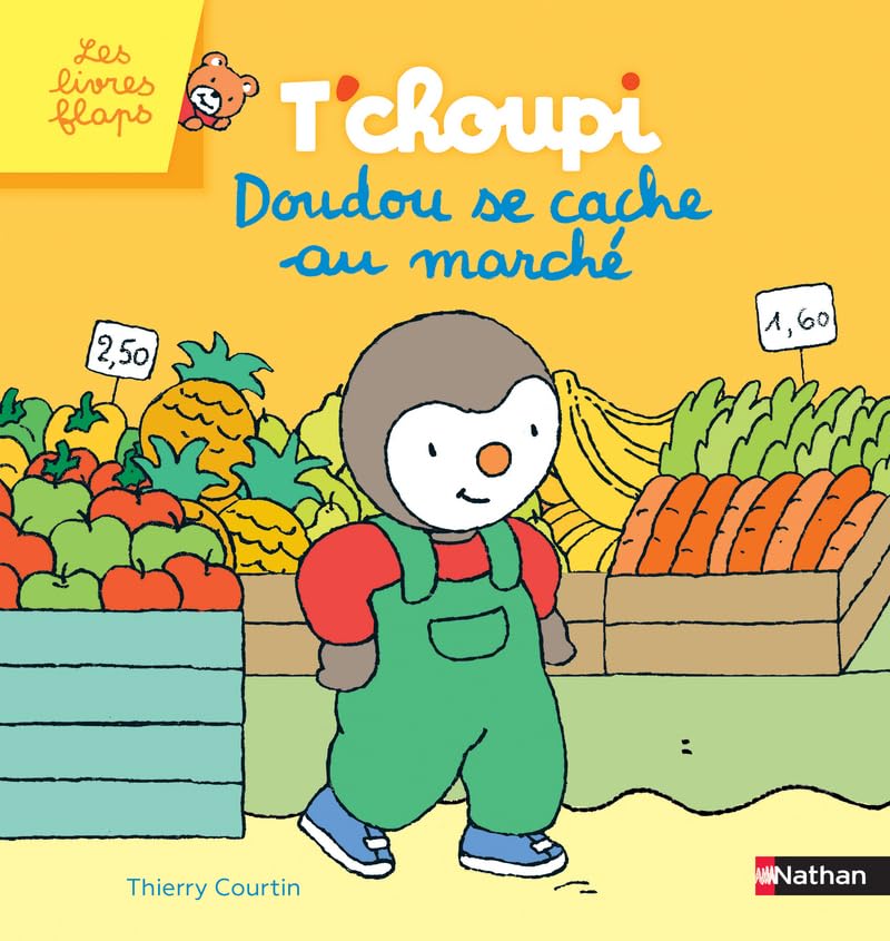 T'choupi Doudou se cache au marché Non-fiction
