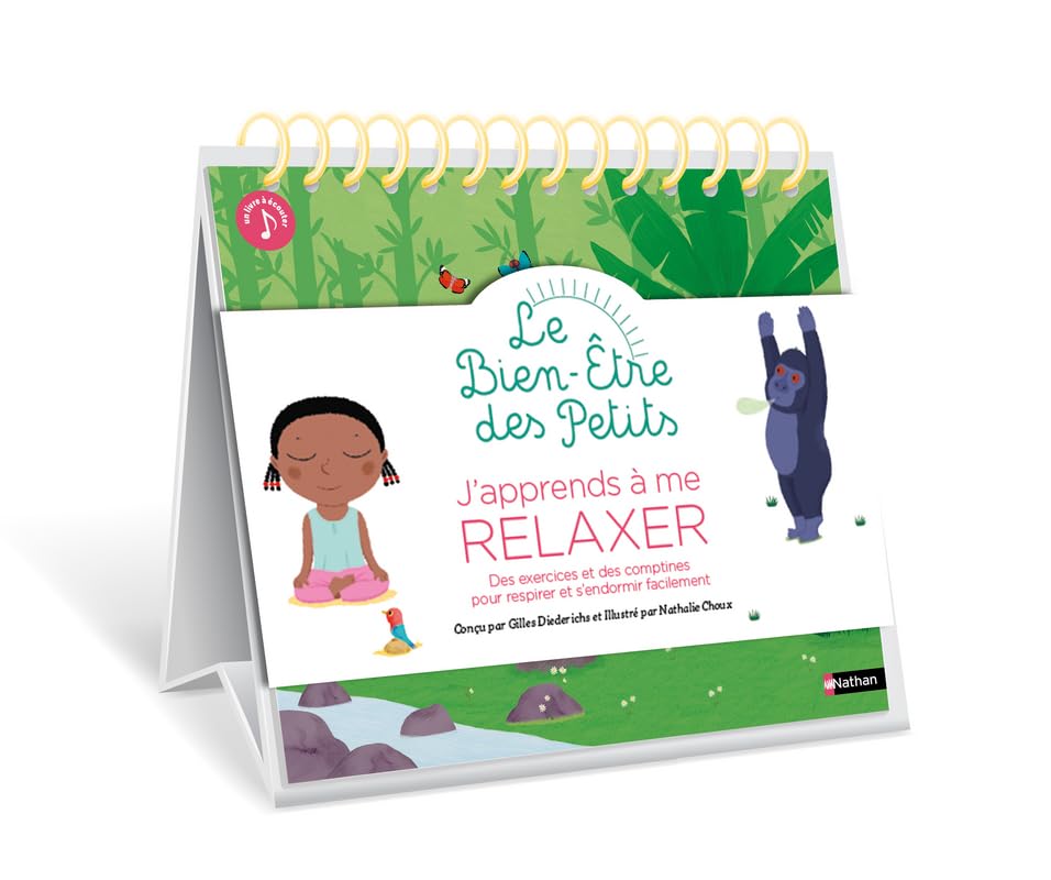 J'apprends à me relaxer: Des exercices et des comptines pour respirer et s'endormir facilement Non-fiction
