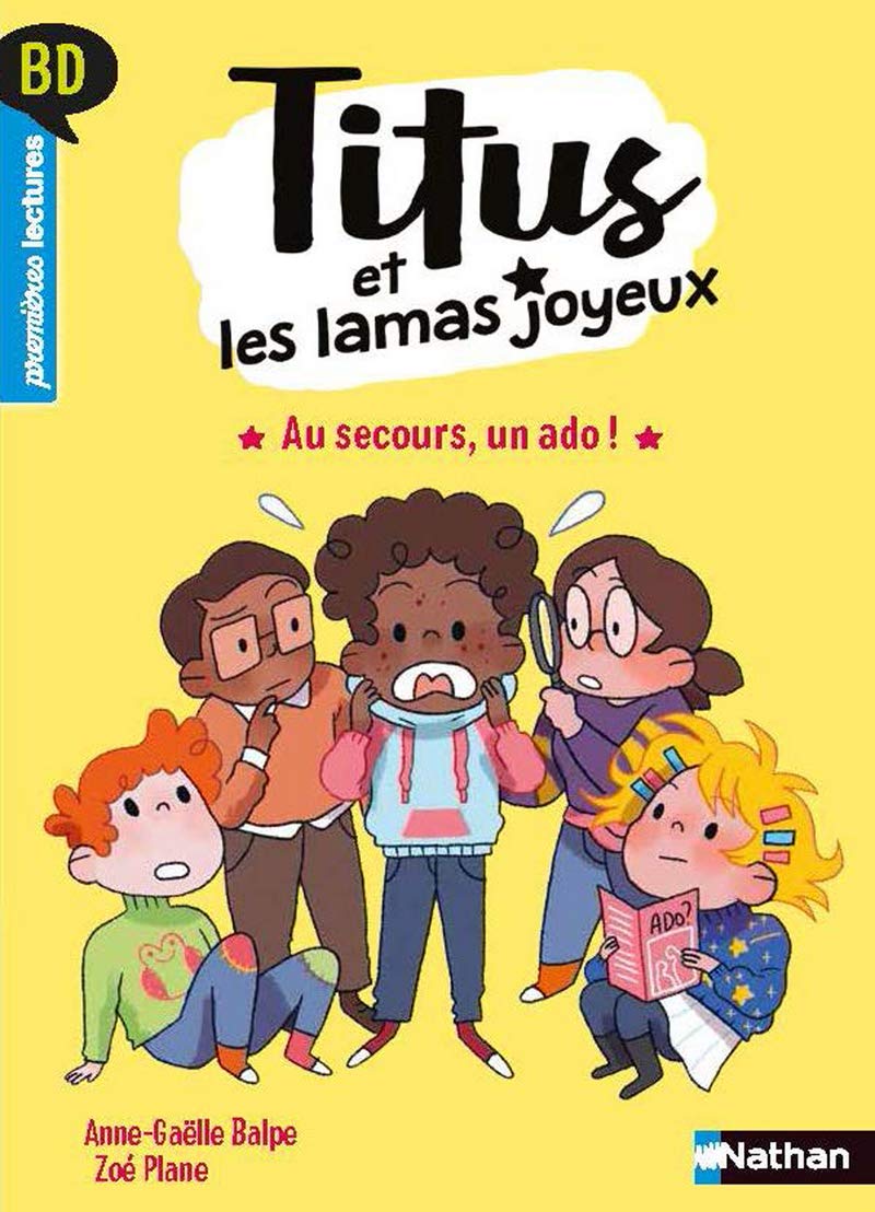 Titus et les lamas joyeux - Au secours, un ado ! Manga